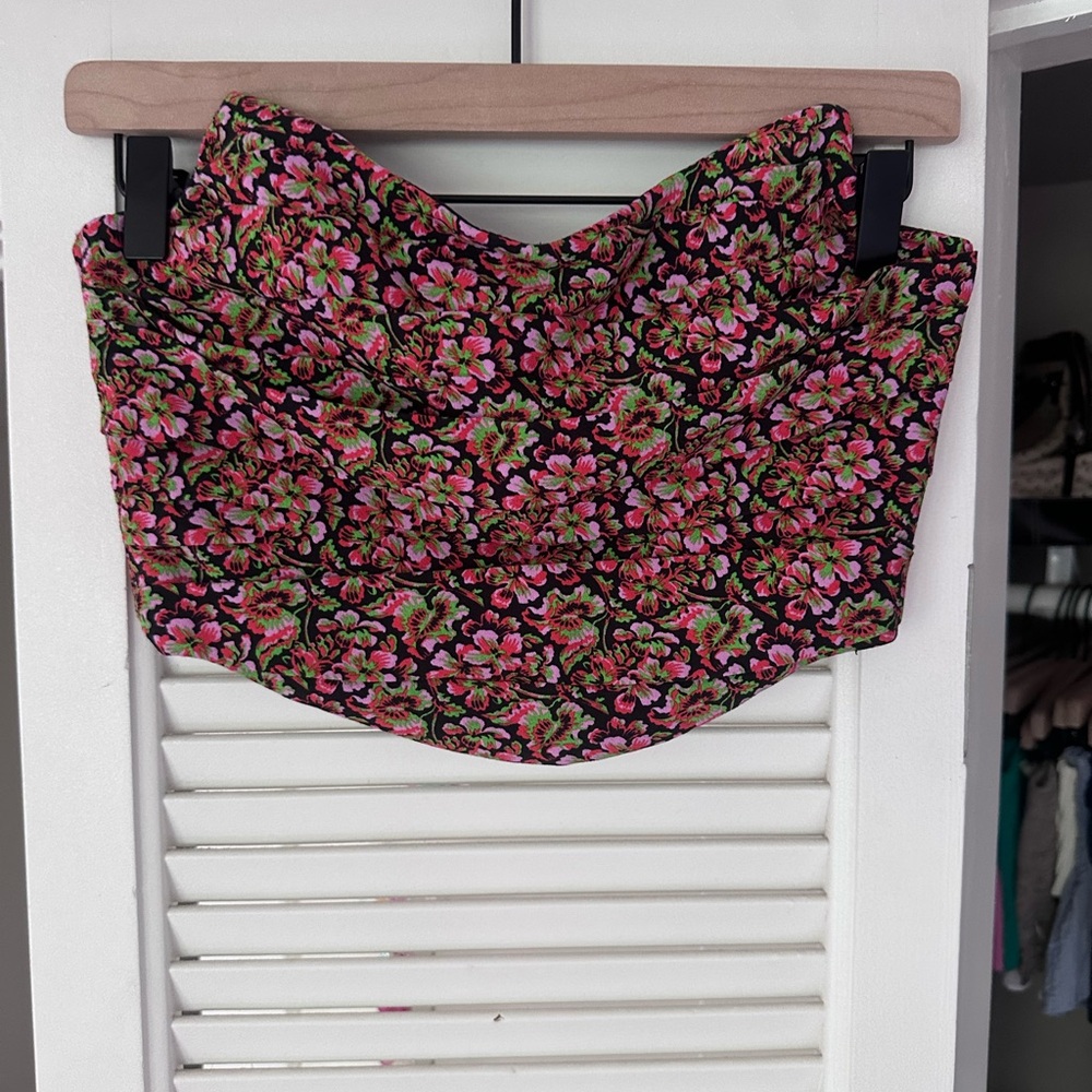 Floral Patterned Zara Top